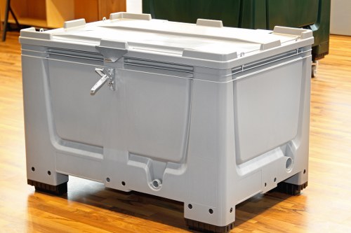 Low-emission van parked outside a commercial property in Finsbury Park