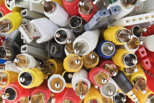 Variety of items removed during flat clearance